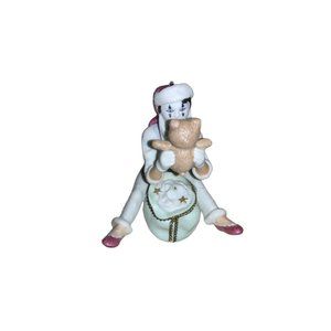 Hallmark Christmas Time MIME 1987 Figurine Ornament